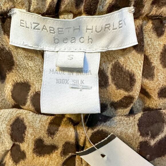 NEW Elizabeth Hurley 100% Silk Bathing Suit Coverup, Small, MSRP $289 - Picture 9 of 11